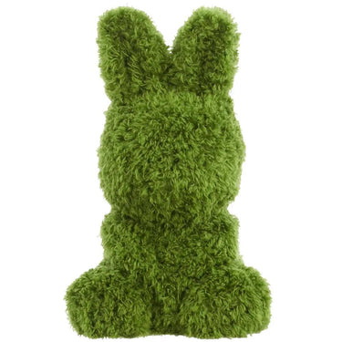 Allstate Furry Moss Bunny Figurine Green 7.5" - Figurines Merchandise
