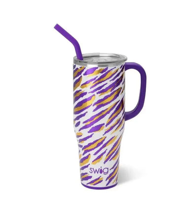 Swig Mega Mug 40oz- Geaux Gameday - Drinkware Merchandise