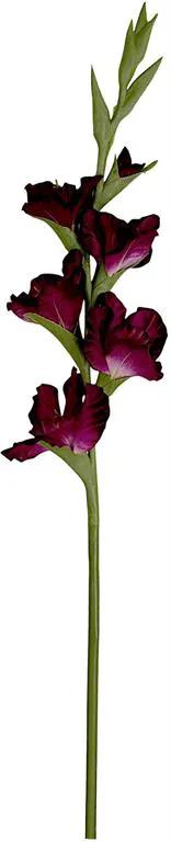 Select Gladiolus Spray Plum 34" - Artificial Flowering Plants Silk