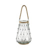 A&B Glass Wire Teardrop Vase 8.5"D x 12.6" - Vases Merchandise