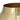 A&B Gold Aluminum Chisel Flower Vase 11"D x 9" - Vases Merchandise