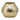 A&B Gold Aluminum Chisel Flower Vase 11"D x 9" - Vases Merchandise
