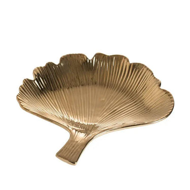 A&B Gold Leaf Plate 8"D - Uncategorized Merchandise