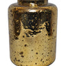SNK Gold Sandblasted Vase 9.5" x 7" x 7" - Vases Merchandise