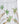 A&B Green-Gold Glass Floral Print Vase 5"D x 7" - Vases Merchandise