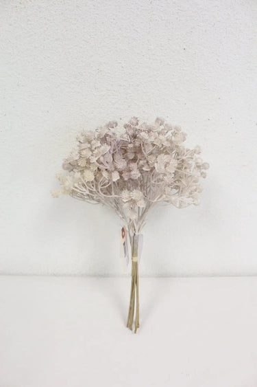 Supreme Gypsophila Bundle x5 Light Lavender 14.5" - Artificial Flowering Plants Silk