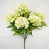 Supreme Hydrangea Stem 33" Green - Artificial Flowering Plants Silk