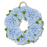 Hydrangea Wreath Door Hanger - Evergreen Home and Floral