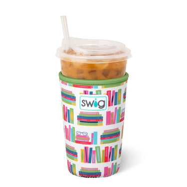 Iced Cup Coolie 22oz - Book Club - Evergreen Home and Floral