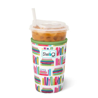 Swig Iced Cup Coolie 22oz- Book Club - Cup Sleeves Merchandise