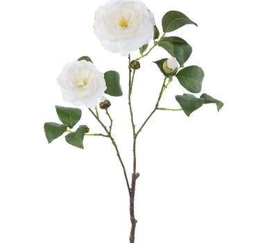 Allstate Camellia Spray Cream 25.5" - Uncategorized Silk