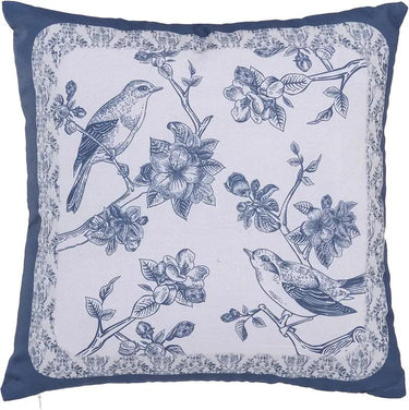 Special T Blue/White Birds Pillow - Uncategorized Merchandise