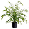 Allstate Asian Bayberry Plant in Plastic Pot 26.5" - Artificial Shrubs Silk