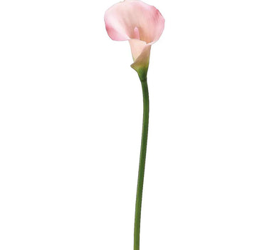 Allstate Calla Lily Stem Pink 21" - Uncategorized Silk
