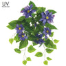 Allstate UV Clematis Bush 20.5" - Artificial Flowering Plants Silk