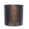 SNK Iron-Bronze Cylinder Container 6" x 6" - Vases Merchandise