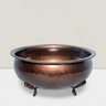 SNK Iron Bronze Footed Bowl 6" x 3" - Decorative Bowls Merchandise