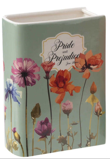 Special T Large Book Vase (2 Asst) 9.75"H x 7"W - Vases Merchandise