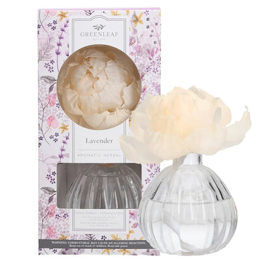 Greenleaf Gifts Lavender Flower Diffuser - Reed Diffusers Candles/Fragrance