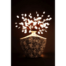 Light Garden Lit LED Silver Dollar Spray 20" - Artificial Non-Flowering Plants Lamps/Lights