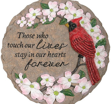 Carson "Lives Forever" Beadworks Garden Stone - Garden Sculptures Merchandise