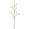 Allstate Magnolia Bud Spray White 44.4" - Artificial Flowering Plants Silk