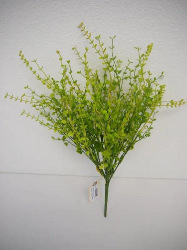 Supreme Mini Tea Leaf Bush Green - Artificial Non-Flowering Plants Silk