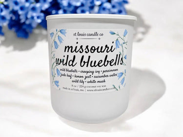 STL Candle Co Missouri Wild Bluebells Candle - Candles Candles/Fragrance