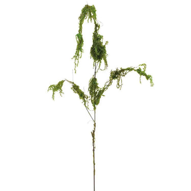 Allstate Moss Hanging Spray Green 55" - Artificial Non-Flowering Plants Silk
