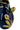 A&B Navy-Gold Ceramic 3D Tulip Vase 7.5" x 11" - Uncategorized Merchandise