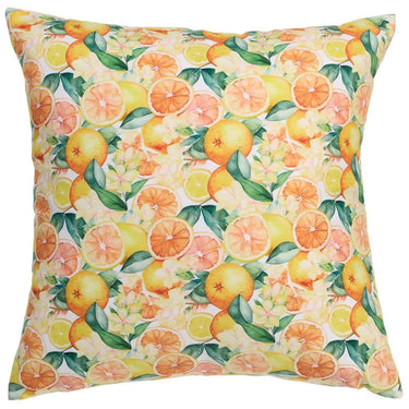 Allstate Orange/Lemon Print Pillow 16"W x 16"L - Throw Pillows Merchandise