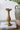 A&B Ornate Wooden Candle Holder with Antique Gold Finish 4.5"D x 11" - Candle Holders Merchandise