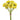 Allstate Pompon Dahlia Bundle Yellow 14" - Artificial Flowering Plants Silk