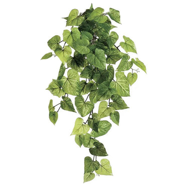 Allstate Potato Leaf Hanging Bush Light Green 28" - Artificial Non-Flowering Plants Silk