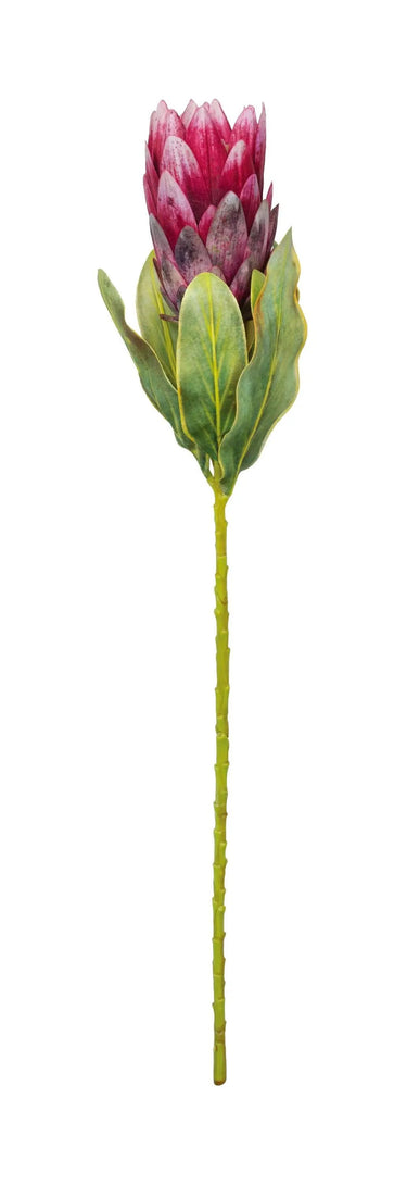 Select Protea Spray Burgundy 23" - Artificial Flowering Plants Silk