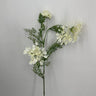 Le Fleur Queen Anne's Lace Spray White 37.5" - Artificial Flowering Plants Silk