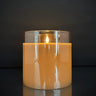 Light Garden Radiance Large Pillar Candle Champagne 5.75" x 5.75" - Uncategorized Candles/Fragrance