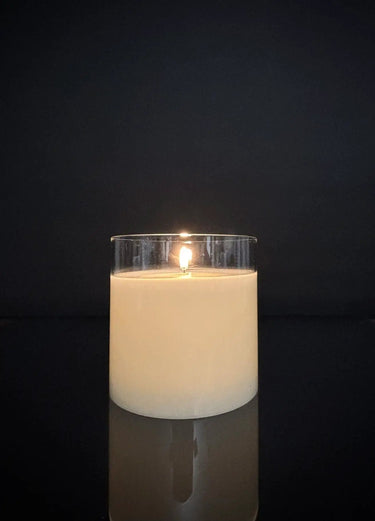 Light Garden Radiance Large Pillar Candle Ivory 5.75" x 5.75" - Uncategorized Candles/Fragrance
