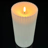 Light Garden Radiance Outdoor Pillar Battery Candle Large 4" x 8" - Uncategorized Candles/Fragrance