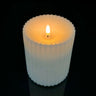 Light Garden Radiance Outdoor Pillar Battery Candle Small 4" x 5" - Uncategorized Candles/Fragrance