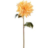 Allstate Real Touch Dahlia Spray Yellow-Orange 23" - Artificial Flowering Plants Silk