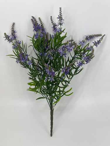 Le Fleur Real Touch Podocarpus Bush Purple-Green 19" - Artificial Shrubs Silk