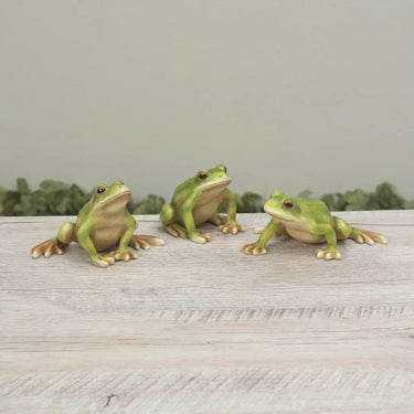 Gerson Resin Frog (3 Asst) 3.54"L - Figurines Merchandise