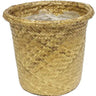 Rolled Rim Basket 10" - Evergreen Home and Floral