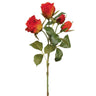 Rose Spray Brick Red 15.5" - Evergreen Home and Floral