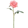 Allstate Rose Spray Coral 24.4" - Artificial Flowering Plants Silk