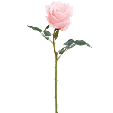 Allstate Rose Spray Peach 24.4" - Artificial Flowering Plants Silk