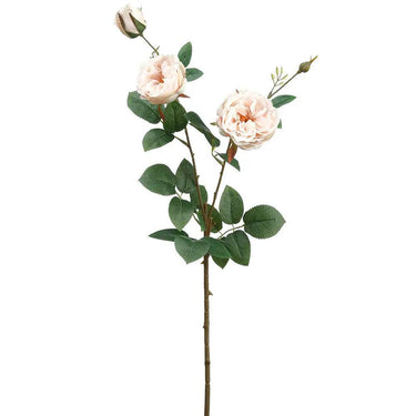 Allstate Rose Spray Peach 25.5" - Artificial Flowering Plants Silk