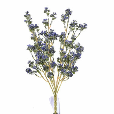 Direct Export Seeded Eucalyptus Bush Blue-Green 17" - Uncategorized Silk