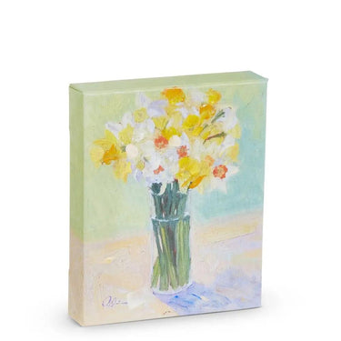 RAZ Small Daffodil Melody Wall Art 5.75"H - Paintings Merchandise
